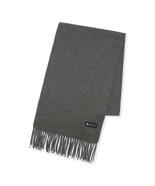 Perfect Suit FActory(パーフェクトスーツファクトリー)の「インポート【V.FRASS(ヴィフラース)】無地マフラー ブラック/グレー/ベージュ/ネイビー(マフラー・メンズ・ベージュ/ネイビー/ブラック/チャコールグレー・FREE)」の21枚目の写真