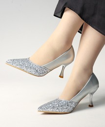 LibertyDoll（リバティードール）の「LIBERTYDOLL グリッター切替ポインテッドパンプス(1209)（パンプス）」