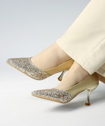 LibertyDoll（リバティードール）の「LIBERTYDOLL グリッター切替ポインテッドパンプス(1209)（パンプス）」