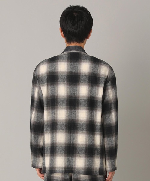 ZUCCa（ズッカ）の「ネルチェック / ジャケット / (O)（テーラードジャケット・レディース・ブラウン/ブラック・M size/XS size）」の6枚目の写真