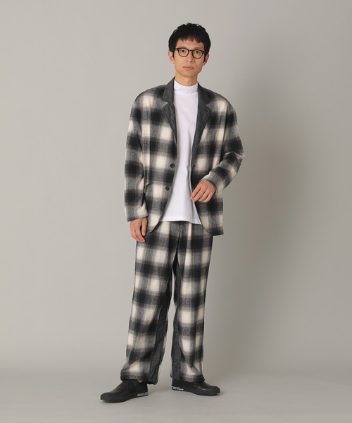 ZUCCa（ズッカ）の「ネルチェック / ジャケット / (O)（テーラードジャケット・レディース・ブラウン/ブラック・M size/XS size）」の8枚目の写真