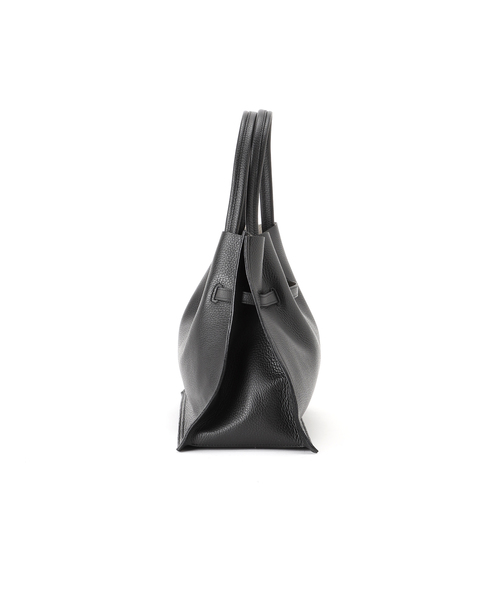 Spick & Span(スピックアンドスパン)の「《WEB+自由が丘限定追加》VIOLAd'ORO イタリアンWフェイスレザートートバッグ(トートバッグ・レディース・ブラック/チャコールグレー・FREE)」の19枚目の写真