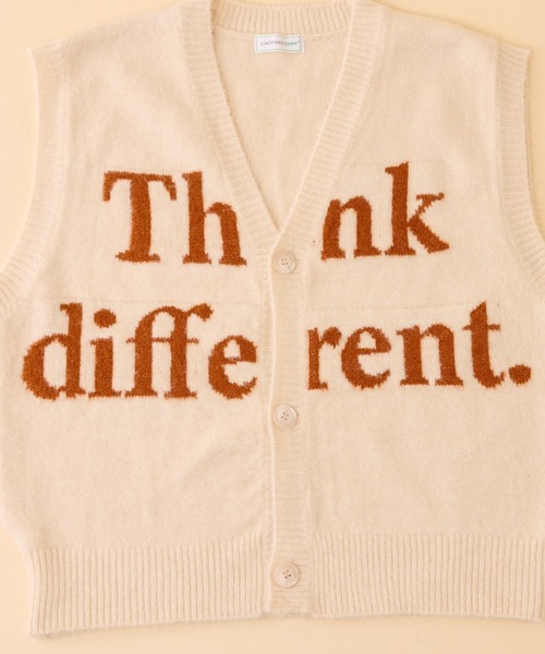 Knit Vest - グレー | harapeco Store