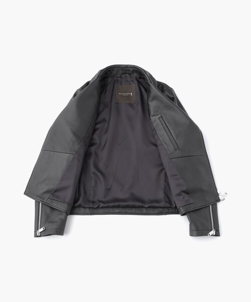 MACKINTOSH LONDON(マッキントッシュ ロンドン)の「【Weather proofed Leather】レザーダブルライダースジャケット(ブルゾン・メンズ・ブラック・38/40)」の11枚目の写真