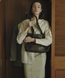 Firsthand | Firsthand/ファーストハンド ストライプケープシャツ / オーバーサイズレギュラーカラーシャツ(シャツ/ブラウス)