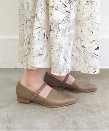 cava cava | Lカットストラップシューズ　1320657(パンプス)