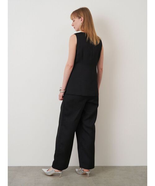 ELENDEEK（エレンディーク）の「フロントレイヤードパンツ（その他パンツ・レディース・ブラック/ベージュ・02/01）」の14枚目の写真