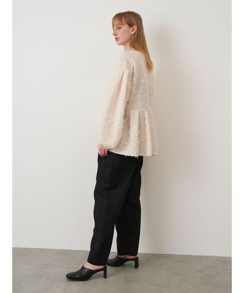 ELENDEEK（エレンディーク）の「フロントレイヤードパンツ（その他パンツ・レディース・ブラック/ベージュ・02/01）」の16枚目の写真