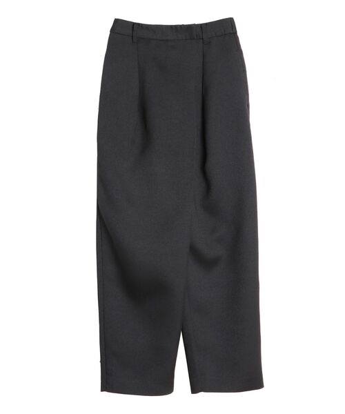 ELENDEEK（エレンディーク）の「フロントレイヤードパンツ（その他パンツ・レディース・ブラック/ベージュ・02/01）」の5枚目の写真