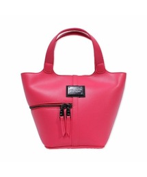 GREED MONSTER（グリードモンスター）の「【GREED MONSTER/グリードモンスター】Plate Cart Bagブランドロゴ付きカートバッグ（かごバッグ）」