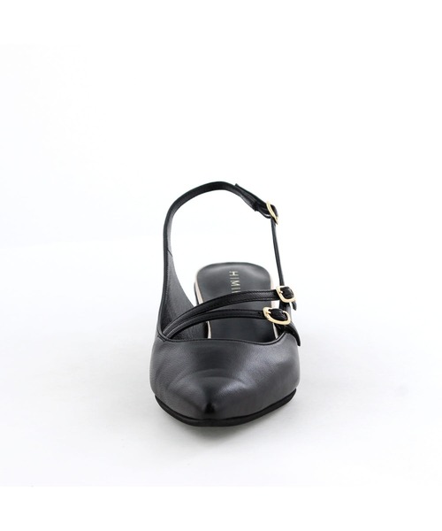 HIMIKO(ヒミコ)の「【Made in Japan】【HIMIKO】【撥水】ダブルベルトスリングバックパンプス/651506(パンプス・レディース・ブルー/プラチナム/ブラック・25.5cm/23.0cm/21.5cm/25.0cm/24.5cm/24.0cm/23.5cm/22.5cm/22.0cm)」の7枚目の写真