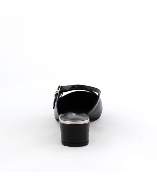 HIMIKO(ヒミコ)の「【Made in Japan】【HIMIKO】【撥水】ダブルベルトスリングバックパンプス/651506(パンプス・レディース・ブルー/プラチナム/ブラック・25.5cm/23.0cm/21.5cm/25.0cm/24.5cm/24.0cm/23.5cm/22.5cm/22.0cm)」の11枚目の写真