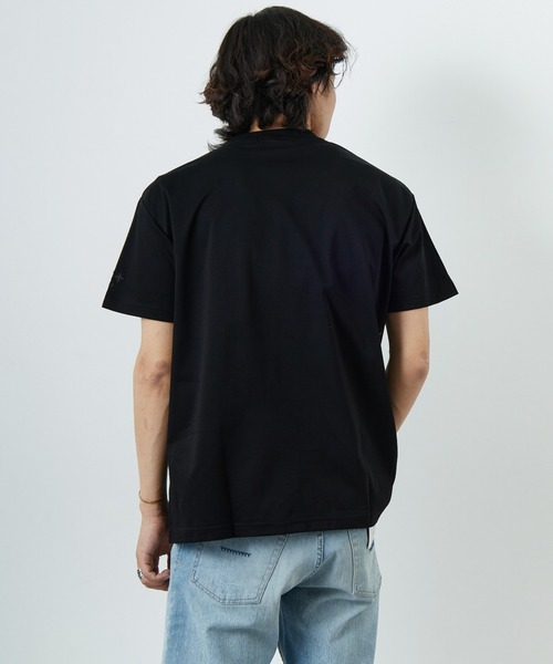 TATRAS/タトラス] 別注 INDEZ ブランドロゴ刺繍 Tシャツ（T