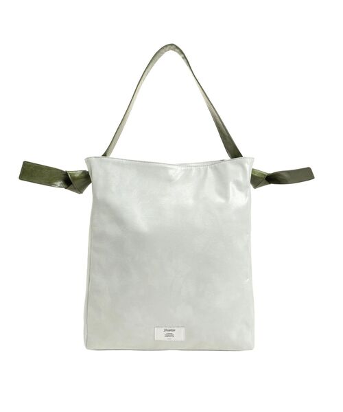 jouetie（ジュエティ）の「フェィクレザーバイカラートートバッグ（トートバッグ・レディース・ピンク/ブラック/ライトブルー・FREE）」の18枚目の写真