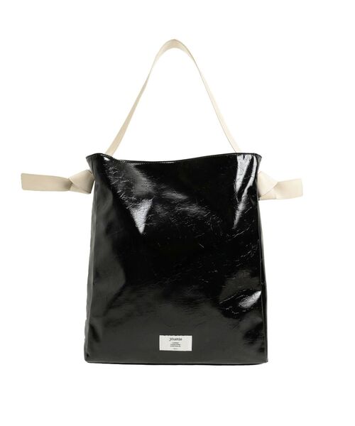 jouetie（ジュエティ）の「フェィクレザーバイカラートートバッグ（トートバッグ・レディース・ピンク/ブラック/ライトブルー・FREE）」の19枚目の写真