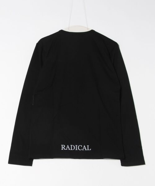 ARCHIVER(アーカイバ)の「【W】【it】【in the attic】Vネック/フラッグプリント/LS-T(Tシャツ/カットソー・メンズ・ブラック/ホワイト・LARGE/MEDIUM/X-LARGE)」の3枚目の写真
