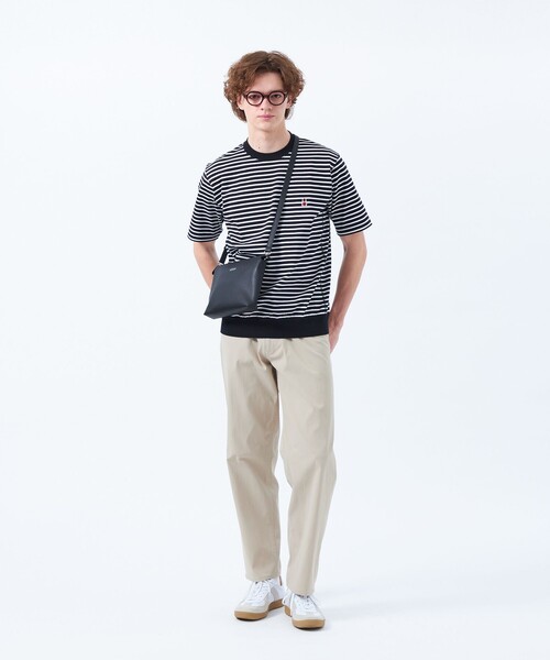 MACKINTOSH PHILOSOPHY(マッキントッシュ フィロソフィー)の「シンセティックシュリンクレザー 2WAYショルダーバッグ(ショルダーバッグ・メンズ・ブラック/ベージュ系その他/ブルー系その他4・FREE)」の7枚目の写真