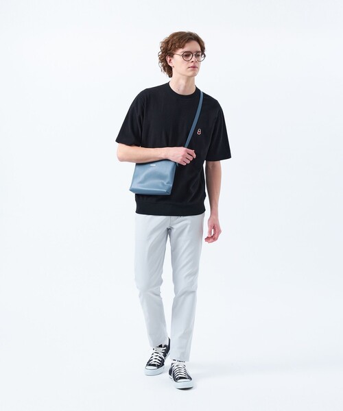 MACKINTOSH PHILOSOPHY(マッキントッシュ フィロソフィー)の「シンセティックシュリンクレザー 2WAYショルダーバッグ(ショルダーバッグ・メンズ・ブラック/ベージュ系その他/ブルー系その他4・FREE)」の8枚目の写真