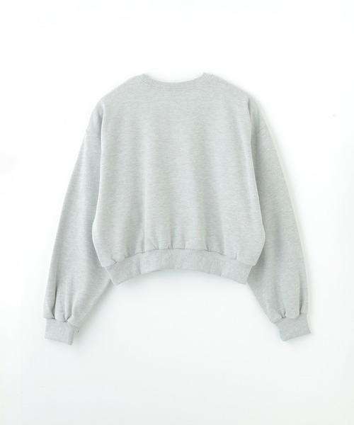 トレーナー スウェット (UMBRO×ROSE BUD)CROPPED SWEAT SHIRT PULLOVER レディース ROSE BUD｜UMBRO*ROSE BUD/CROPPED SWEAT SHIRT PULLOVER