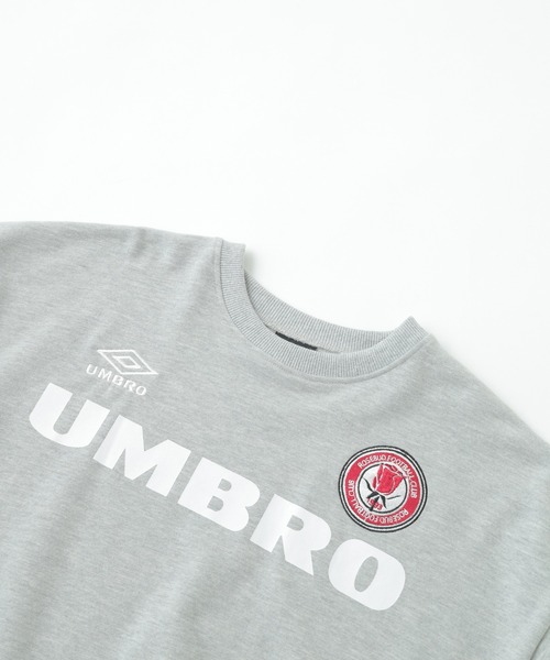 UMBRO（アンブロ）の「(UMBRO×ROSE BUD)CROPPED SWEAT SHIRT PULLOVER（スウェット・レディース・グレー/ライトグリーン/ホワイト・ONE SIZE）」の20枚目の写真