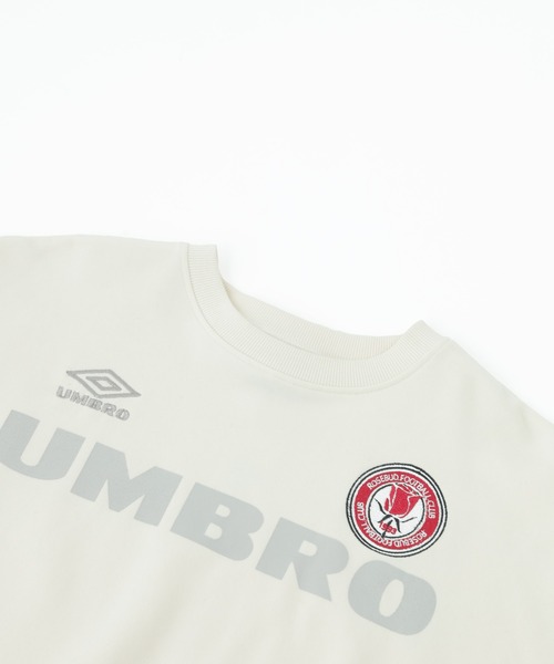 UMBRO（アンブロ）の「(UMBRO×ROSE BUD)CROPPED SWEAT SHIRT PULLOVER（スウェット・レディース・グレー/ライトグリーン/ホワイト・ONE SIZE）」の13枚目の写真