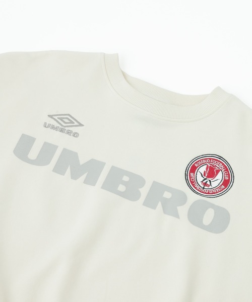 UMBRO（アンブロ）の「(UMBRO×ROSE BUD)CROPPED SWEAT SHIRT PULLOVER（スウェット・レディース・グレー/ライトグリーン/ホワイト・ONE SIZE）」の16枚目の写真