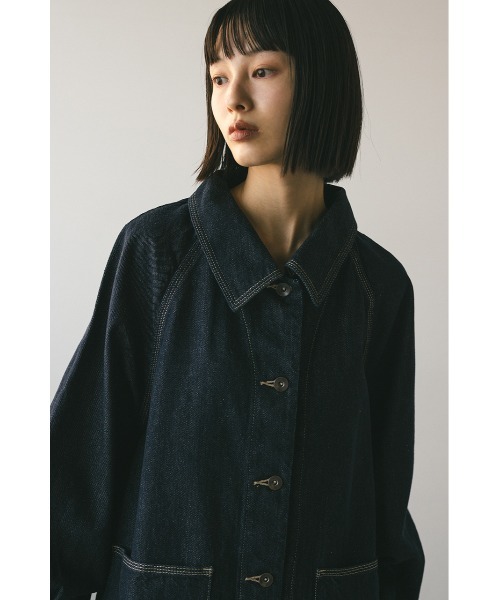 デニムカバーオール（デニムジャケット）｜STYLEMIXER（スタイル