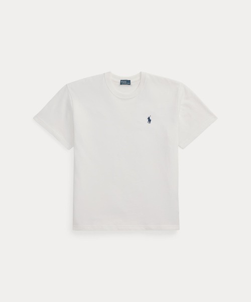 コットン ジャージー クルーネック Tシャツ（Tシャツ/カットソー