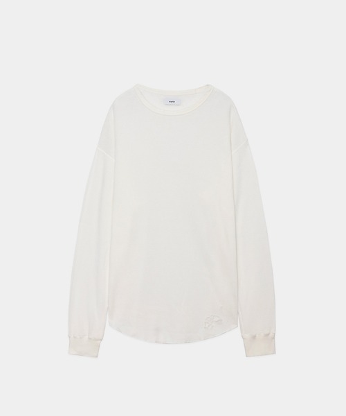 marka WAFFLE CREW NECK マーカ ワッフルTシャツ marka (マーカ) WAFFLE CREW NECK / ワッフルクルーネック