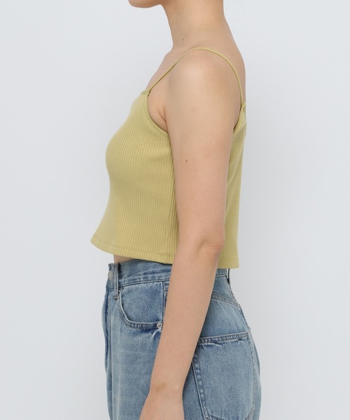 スタイルUPアシメショートキャミソール 288807（キャミソール