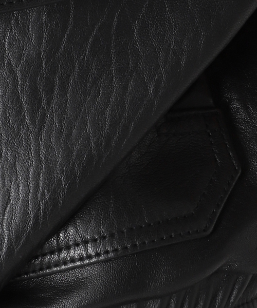 JOURNAL STANDARD（ジャーナルスタンダード）の「ラムダッドレザー ヴィンテージ（ブルゾン・メンズ・ブラック・MEDIUM/LARGE）」の14枚目の写真
