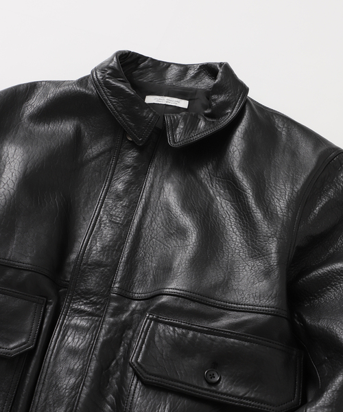 JOURNAL STANDARD（ジャーナルスタンダード）の「ラムダッドレザー ヴィンテージ（ブルゾン・メンズ・ブラック・MEDIUM/LARGE）」の18枚目の写真