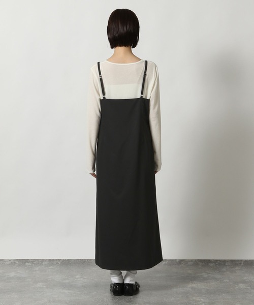 LAKOLE（ラコレ）の「スクエアネックキャミワンピース / 292589（ワンピース・レディース・ブラック/グレー・FREE）」の22枚目の写真