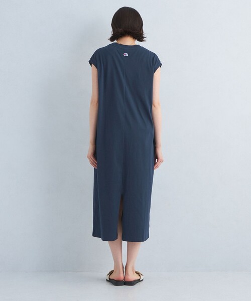 Champion（チャンピオン）の「【別注】＜Champion＞フレンチスリーブ ワンピース（ワンピース・レディース・ブラック/ライム/ネイビー・FREE）」の21枚目の写真