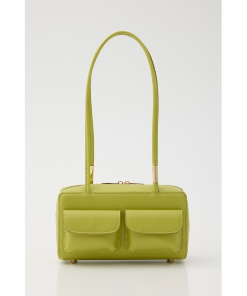 セール】ダブルポケットロングハンドルボストンバッグ（ショルダー