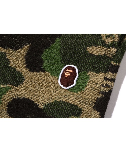 A BATHING APE(アベイシングエイプ)の「ABC CAMO PILE ONE POINT SWEAT SHORTS(スウェットパンツ・メンズ・ブルー/グリーン/ピンク・MEDIUM/X-LARGE/XX-LARGE/LARGE/SMALL)」の7枚目の写真