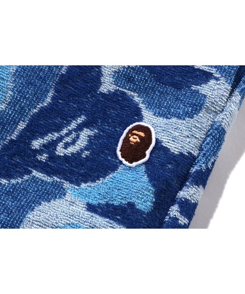 A BATHING APE(アベイシングエイプ)の「ABC CAMO PILE ONE POINT SWEAT SHORTS(スウェットパンツ・メンズ・ブルー/グリーン/ピンク・MEDIUM/X-LARGE/XX-LARGE/LARGE/SMALL)」の8枚目の写真