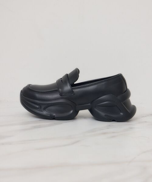 RETRO GIRL（レトロガール）の「スニーカーソールシューズ（その他シューズ・レディース・ブラック/ブラック系その他/オフホワイト・MEDIUM/LARGE）」の10枚目の写真