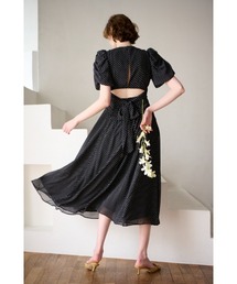 estella-k 花柄Vネックマキシドレス DRESSES – Estella.K