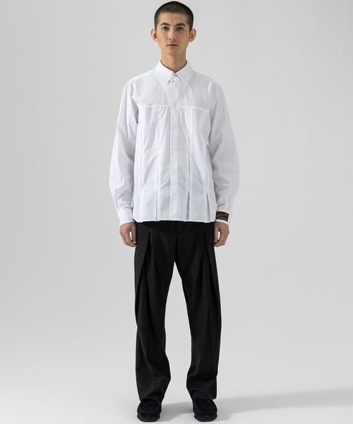 D.Nart.Ampta(ディーナ―トアンプタ)の「D.Nart.Ampta(ディー・ナート・アンプタ)5Tack Slacks スラックス ロングパンツ タックパンツ(スラックス・メンズ・ブラック/ネイビー・L/M/S)」の5枚目の写真
