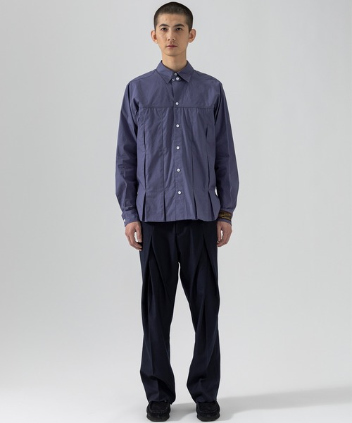 D.Nart.Ampta(ディーナ―トアンプタ)の「D.Nart.Ampta(ディー・ナート・アンプタ)5Tack Slacks スラックス ロングパンツ タックパンツ(スラックス・メンズ・ブラック/ネイビー・L/M/S)」の10枚目の写真