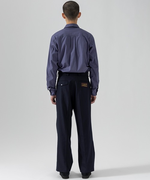 D.Nart.Ampta(ディーナ―トアンプタ)の「D.Nart.Ampta(ディー・ナート・アンプタ)5Tack Slacks スラックス ロングパンツ タックパンツ(スラックス・メンズ・ブラック/ネイビー・L/M/S)」の12枚目の写真