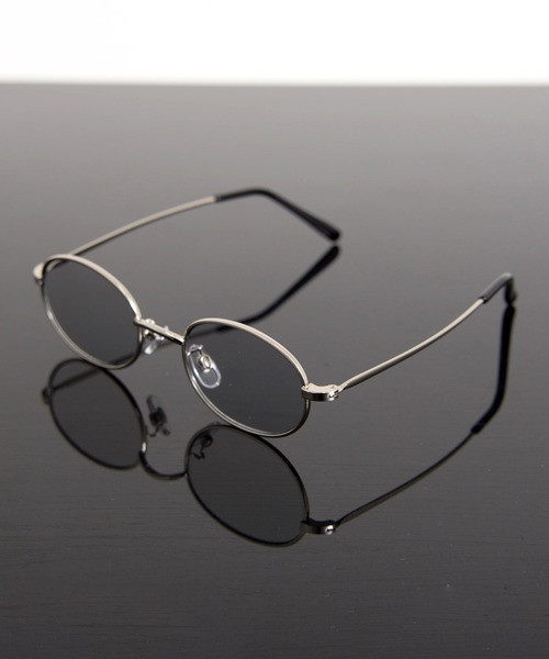 メタルフレーム オーバル型眼鏡 グラデーションレンズ OVAL COLOR LENS GLASSES / メタルフレーム オーバル型 メガネ