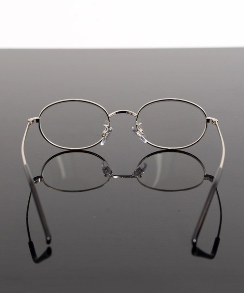 Revo.（レボ）の「OVAL COLOR LENS GLASSES / メタルフレーム オーバル型 カラーレンズ サングラス 伊達メガネ UVカット（メガネ・メンズ・シルバー/ゴールド/ライトグレー/ライトブルー/ライトブラウン・FREE）」の10枚目の写真