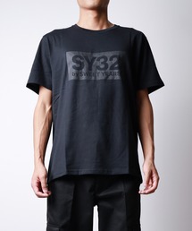 【SY32】スクエアポケットTシャツ 送料込み SY32 by SWEET YEARS tシャツ 「SY32 YEARS」SQUARE LOGO T
