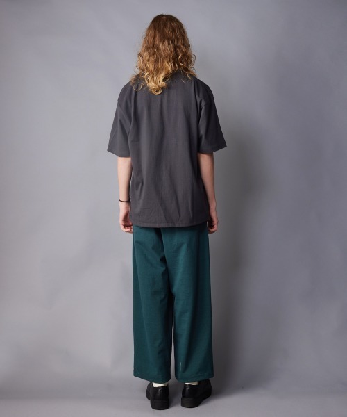 rehacer(レアセル)の「rehacer : Loop Wheel Tank Pants / ループウイール(吊り編み) タンク パンツ(その他パンツ・メンズ・グリーン/ネイビー/ブラック/アイボリー・MEDIUM/SMALL/LARGE)」の18枚目の写真