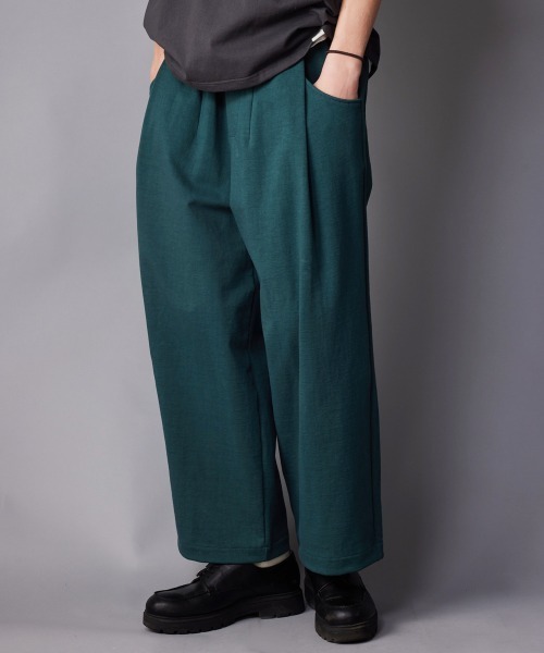 rehacer(レアセル)の「rehacer : Loop Wheel Tank Pants / ループウイール(吊り編み) タンク パンツ(その他パンツ・メンズ・グリーン/ネイビー/ブラック/アイボリー・MEDIUM/SMALL/LARGE)」の19枚目の写真