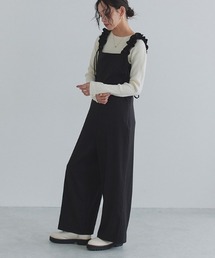 ECLAM（クラム）の「バックリボンデザインオールインワン（つなぎ/オールインワン）」
