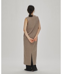 ワンピース todayful Keyneck Pencil Dress brown 36 TODAYFUL（トゥデイフル）の「Keyneck Pencil Dress（ワンピース