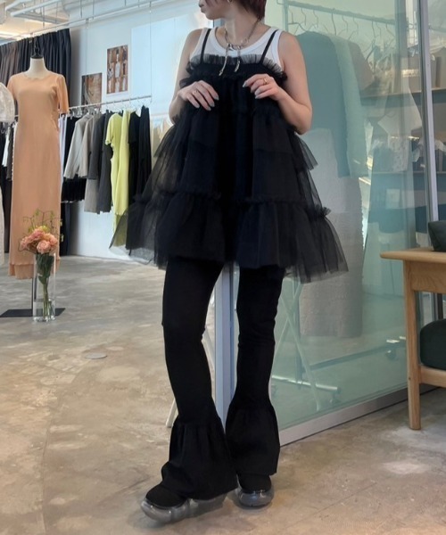 tulle tiered tunic camisole（キャミソール）｜HONEY MI HONEY